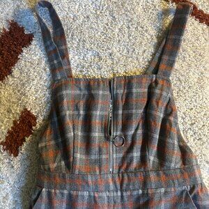 Flannel patterned Jumpsuit